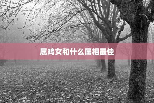 属鸡女和什么属相最佳