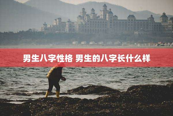 男生八字性格 男生的八字长什么样