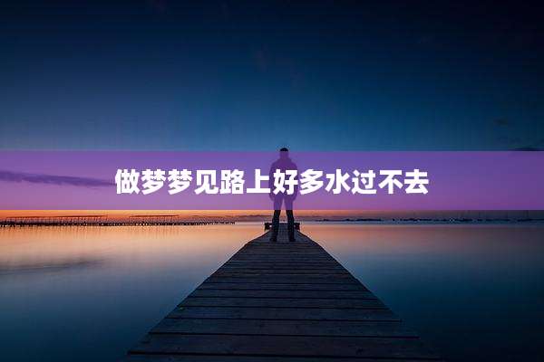 做梦梦见路上好多水过不去