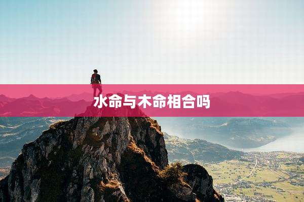 水命与木命相合吗