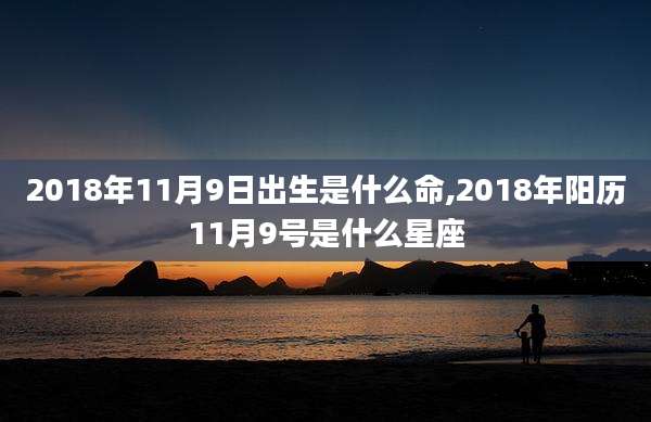 2018年11月9日出生是什么命,2018年阳历11月9号是什么星座