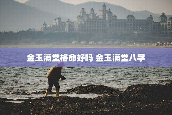 金玉满堂格命好吗 金玉满堂八字