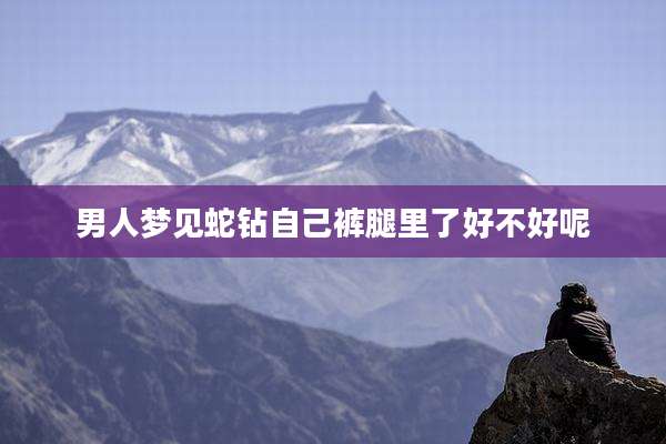 男人梦见蛇钻自己裤腿里了好不好呢