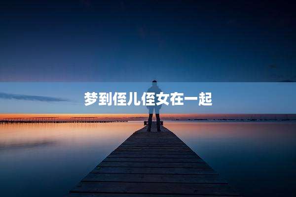 梦到侄儿侄女在一起