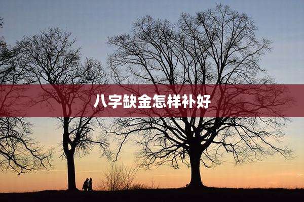 八字缺金怎样补好