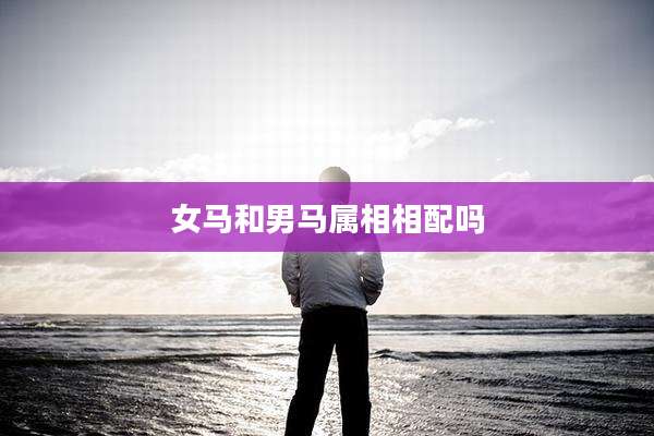 女马和男马属相相配吗