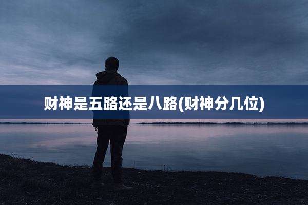 财神是五路还是八路(财神分几位)