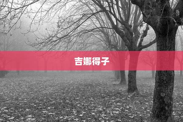 吉娜得子