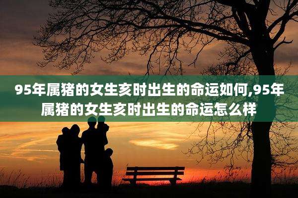 95年属猪的女生亥时出生的命运如何,95年属猪的女生亥时出生的命运怎么样