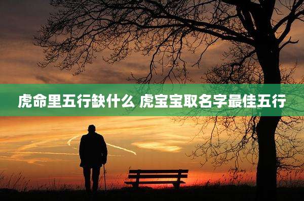 虎命里五行缺什么 虎宝宝取名字最佳五行