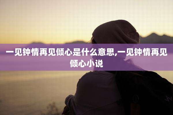一见钟情再见倾心是什么意思,一见钟情再见倾心小说