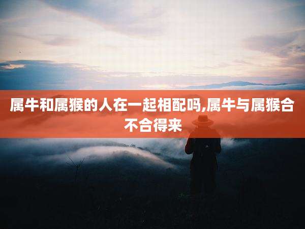属牛和属猴的人在一起相配吗,属牛与属猴合不合得来