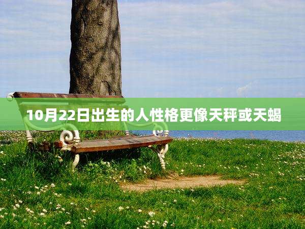 10月22日出生的人性格更像天秤或天蝎