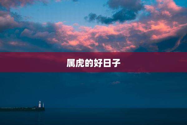 属虎的好日子
