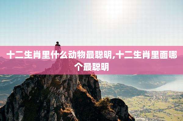 十二生肖里什么动物最聪明,十二生肖里面哪个最聪明