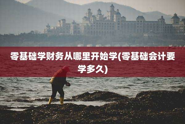 零基础学财务从哪里开始学(零基础会计要学多久)