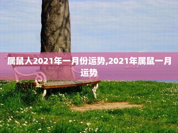 属鼠人2021年一月份运势,2021年属鼠一月运势