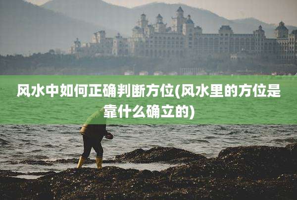 风水中如何正确判断方位(风水里的方位是靠什么确立的)