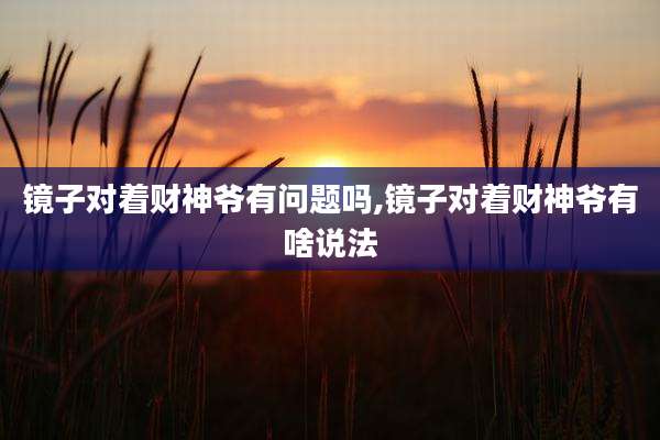 镜子对着财神爷有问题吗,镜子对着财神爷有啥说法