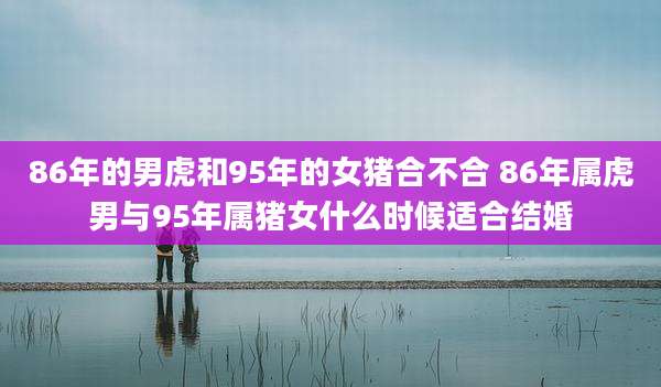 86年的男虎和95年的女猪合不合 86年属虎男与95年属猪女什么时候适合结婚