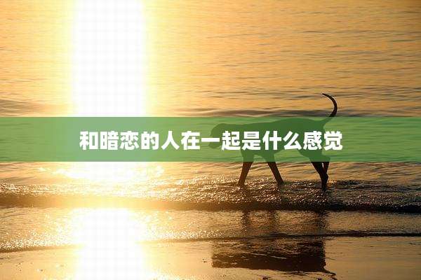 和暗恋的人在一起是什么感觉