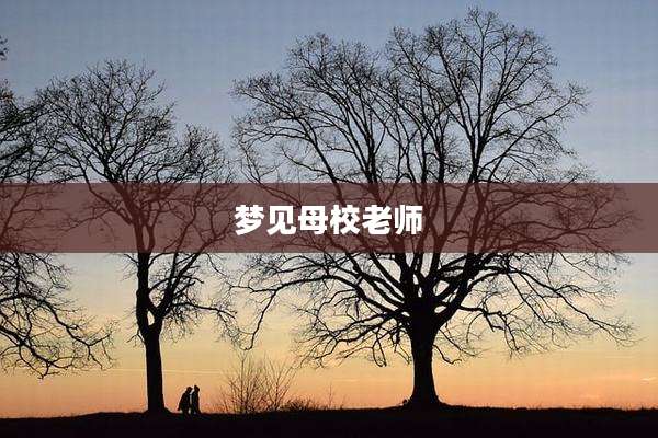 梦见母校老师