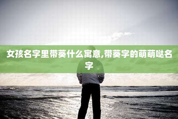 女孩名字里带葵什么寓意,带葵字的萌萌哒名字