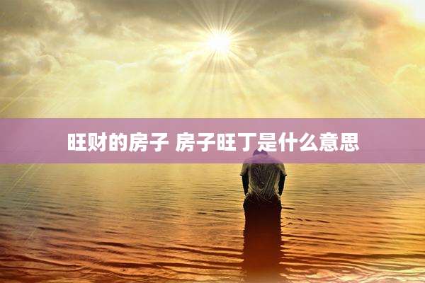 旺财的房子 房子旺丁是什么意思