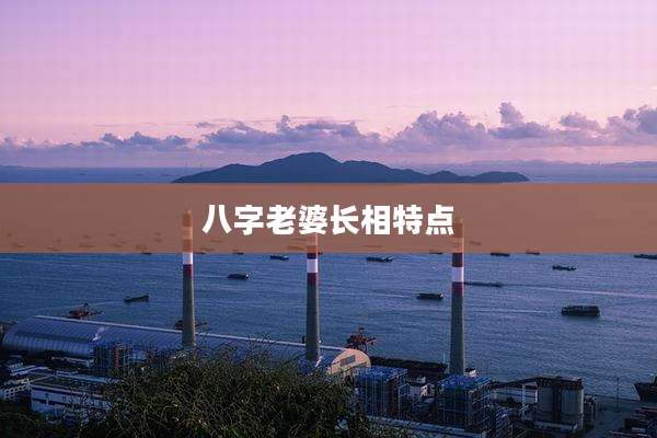 八字老婆长相特点