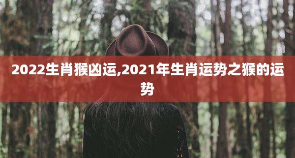 2022生肖猴凶运,2021年生肖运势之猴的运势