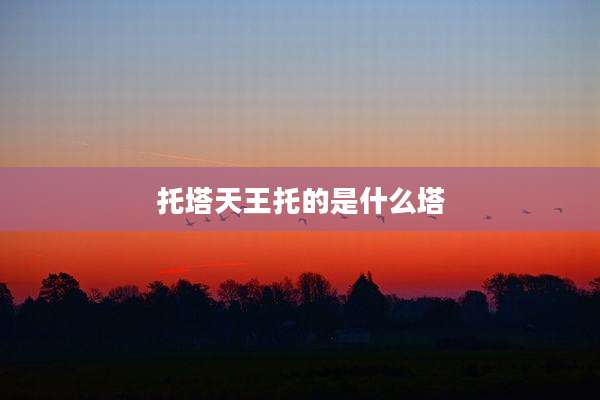 托塔天王托的是什么塔