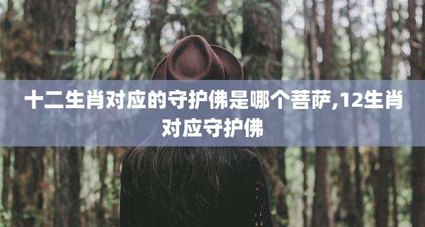 十二生肖对应的守护佛是哪个菩萨,12生肖对应守护佛