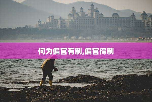 何为偏官有制,偏官得制