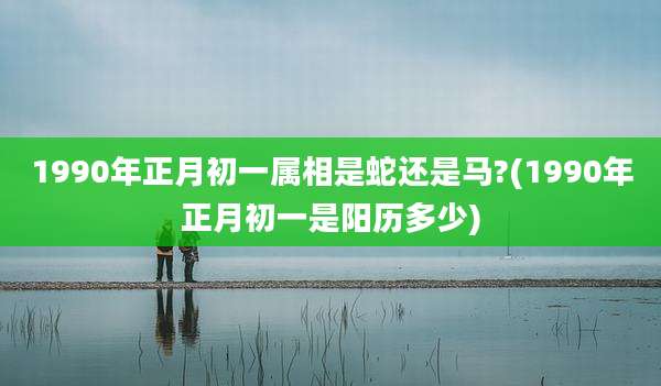 1990年正月初一属相是蛇还是马?(1990年正月初一是阳历多少)