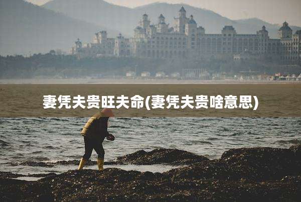 妻凭夫贵旺夫命(妻凭夫贵啥意思)