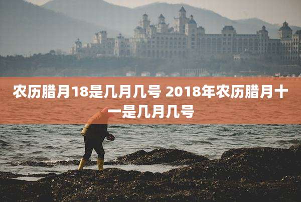 农历腊月18是几月几号 2018年农历腊月十一是几月几号
