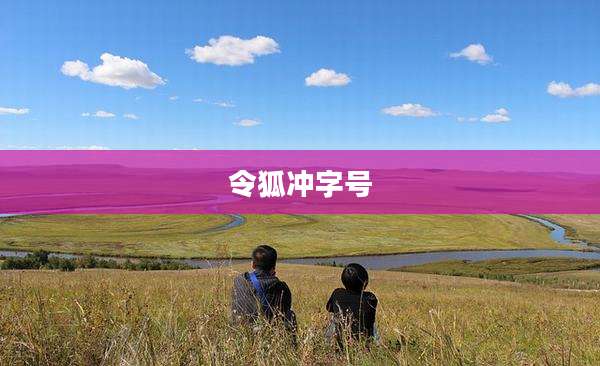令狐冲字号