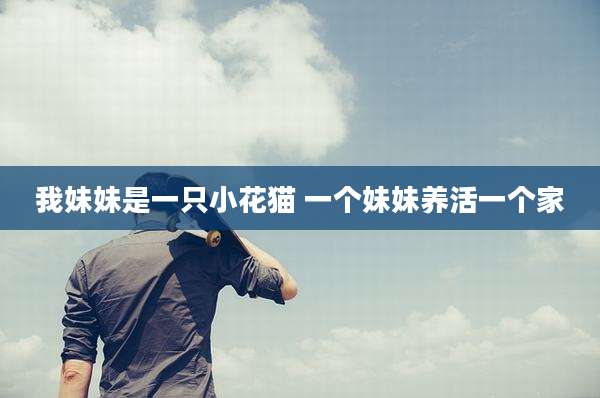 我妹妹是一只小花猫 一个妹妹养活一个家