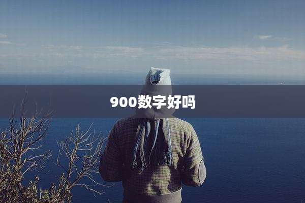 900数字好吗