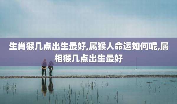 生肖猴几点出生最好,属猴人命运如何呢,属相猴几点出生最好