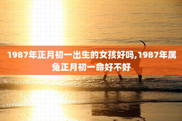 1987年正月初一出生的女孩好吗,1987年属兔正月初一命好不好