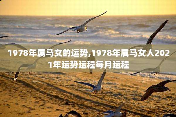1978年属马女的运势,1978年属马女人2021年运势运程每月运程