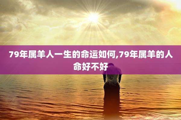 79年属羊人一生的命运如何,79年属羊的人命好不好