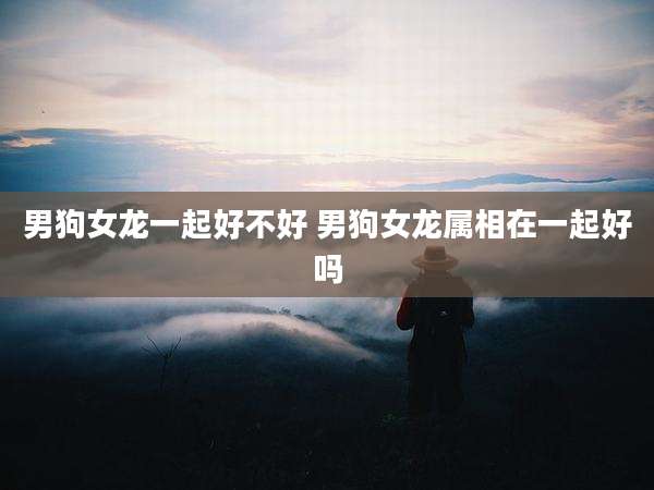 男狗女龙一起好不好 男狗女龙属相在一起好吗