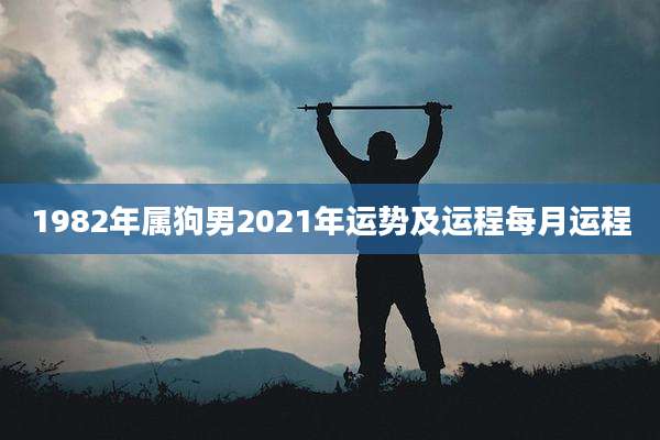 1982年属狗男2021年运势及运程每月运程