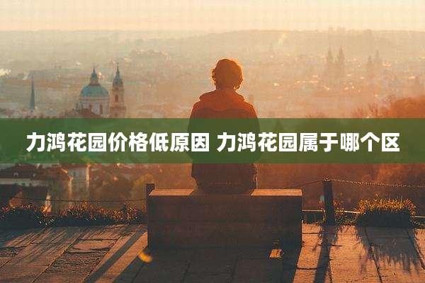 力鸿花园价格低原因 力鸿花园属于哪个区