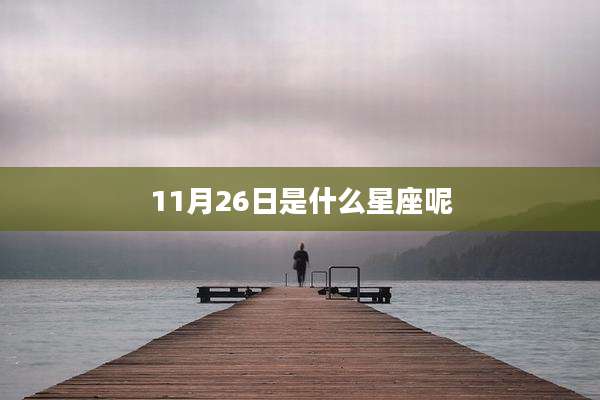 11月26日是什么星座呢
