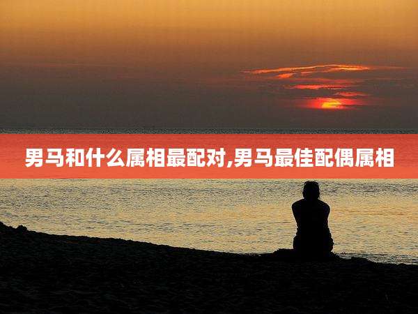 男马和什么属相最配对,男马最佳配偶属相