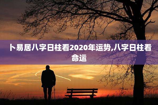 卜易居八字日柱看2020年运势,八字日柱看命运