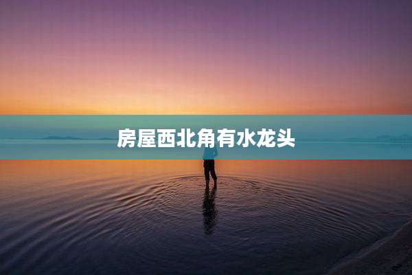 房屋西北角有水龙头